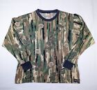 Dame-O-Flage Women's XL Camouflage Long Sleeve Shirt Camo Vines USA Vintage 