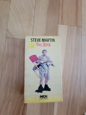 THE JERK Steve Martin VHS MCA 1985 Vintage Early Release  - Image 1 of 4