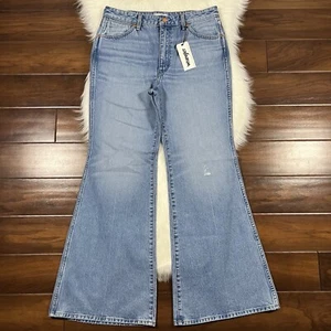 Wrangler Women's Size 31 X 32 Wanderer 622 High Rise Flare Denim Jeans - Picture 1 of 8