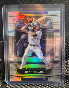 🔥2022 Select  Ryan Vilade * Rookie *  Silver Prizm  - Rockies🔥