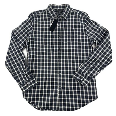 The Men's Store at Bloomingdale's Check Classic Fit Shirt Button Down Small New - Image 1 of 4