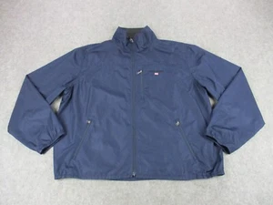Polo Sport Mens 2XL XXL Blue Ralph Lauren Windbreaker Pocket Zip Up Coat - Picture 1 of 10