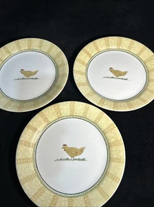 Corelle WINDSOR FARM 7 1/4" Plates Discontinued Pattern Set of 3 - Picture 1 of 4