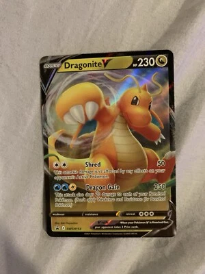 Dragonite V SWSH154 SWSH: Sword & Shield Promo Cards Holo - Image 1 of 2