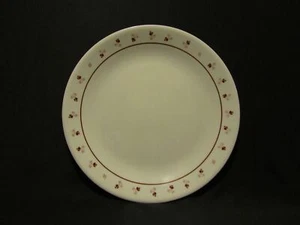Plato de cena - Plato modelo borgoña Corelle de los años 80 de livingware de Corning - Imagen 1 de 3
