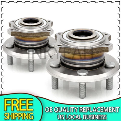 Pair Front Wheel Bearing and Hubs Assembly For Chrysler 300 Dodge Charger Magnum Foto 1 de 4