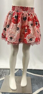 Candies Girls Skirt Floral Pink Lace Size XS/S (7/8) - Picture 1 of 3
