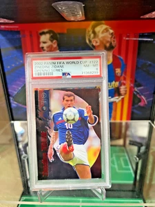 2002 Panini FIFA World Cup Opening Series #122 Zinedine Zidane PSA 8 - Picture 1 of 23