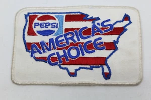 Pepsi America's Choice 3" x 4.5" Vintage Badge Patch - Picture 1 of 2