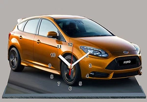 MODEL CARS, FORD FOCUS 08 with Clock - Picture 1 of 1