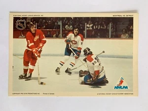 1971-72 Pro Star Promotion Postcards SERGE SAVARD, KEN DRYDEN - Canadiens RARE - Picture 1 of 2
