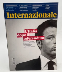 Internazionale n. 1183 2016 L'Italia dopo il referendum Corea del Nord - Picture 1 of 3