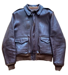 REAL McCOY’S Real McCoy s THE REAL McCOY S TYPE A 2 Flight Jacket ROUGH - USED - Picture 1 of 6