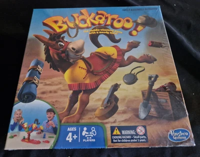 BUCKAROO THE SADDLE STACKING GAME FROM HASBRO BRAND NEW BOARD GAME 4+ 2-4 PLAYER - Image 1 of 3