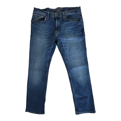 US Polo Straight Leg Jeans Men's 36 X 30 Fit Measures 34 x 28 Blue Medium Wash - Image 1 of 4