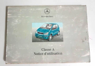 Manuale uso e manutenzione MERCEDES CLASSE A Edizione C/1 12/2001 FRANCESE  - Immagine 1 di 3