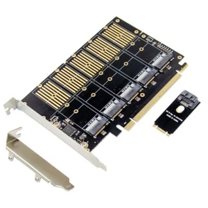 PCIE to for M.2 Adapter PCI-E X16 Host Controller to NGFF B for Key Expansi - Afbeelding 1 van 7