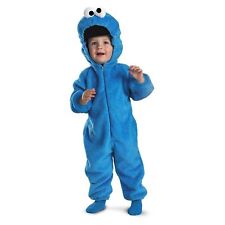 Disguise Sesame Street Cookie Monster Halloween Costume Jumpsuit Toddler 2t