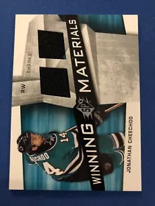 2008-09 SPx Winning Materials #WM-CH Jonathan Cheechoo San Jose Sharks - Picture 1 of 2