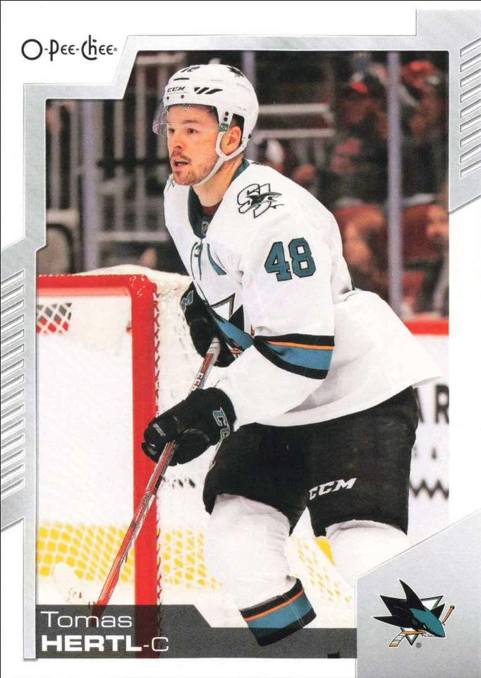2020-21 O-Pee-Chee Tomas Hertl San Jose Sharks #81 - Image 1 of 2