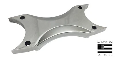 Soporte de horquilla 3D de aluminio pulido Billet Yamaha Vmax VMX 1200 (85-92 todos) Foto 1 de 2