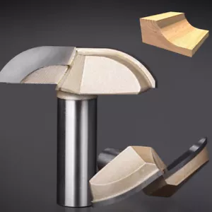 1/2" Shank Bowl Router Bits Trimming Machine Milling Cutter Woodworking Carving - Picture 1 of 8