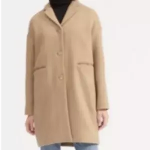 Everlane Damen Cocoon Wollmantel in Camel Gr. 00 - Bild 1 von 8