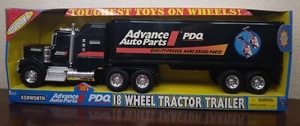 Buddy L Kenworth Advance Auto Parts 18 Wheel Tractor Trailer 1999 NEW 1:8 Scale - Picture 1 of 7