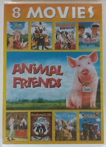 Animal Friends 8 Movies DVD Universal Studios New Sealed Original Owner - Picture 1 of 12