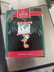 Hallmark Keepsake Ornament Weltklasse-Lehrer 1992 - Bild 1 von 1