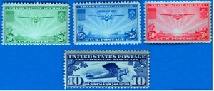 Sc# C10 & C20S TRANS-ATLANTIC & TRANS-SPECIFIC 1927, 1935-1937 issues MINT $50 - Picture 1 of 1