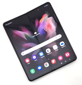 SAMSUNG GALAXY Z FOLD3 5G 512GB 12GB RAM Black Unlocked Read Description - Afbeelding 1 van 11