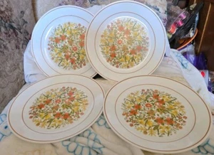 VTG Corelle Indian Summer Dinner Plates 10" Set of 4 - Picture 1 of 3