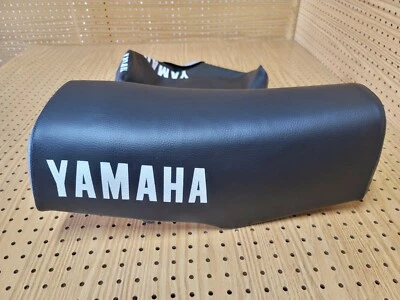 YAMAHA YZ250 G.F.H YZ400 YZ465 G.H SEAT COVER  1979 TO 1981 (BLACK) [Y*-67] - Image 1 of 4