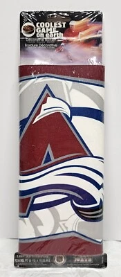 NUEVO 90s NHL Hockey COLORADO AVALANC Tema Decorativo Borde Papel Pintado Recorte Foto 1 de 4