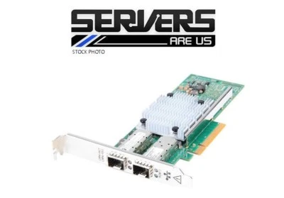 HP 10Gb Dual Port Ethernet Adapter 728987-B21 571SFP+ 733385-001 Both brackets - Image 1 of 2