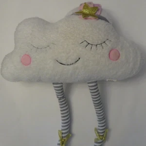 Nooer Soft Fluffy Plush cloud princess pillow with dangly legs (RARE) - Picture 1 of 3