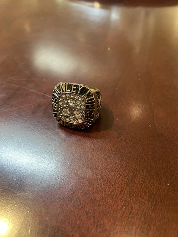 1987 Edmonton Oilers Stanley Cup Ring Cover