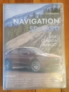 V13 2020 Mercedes GPS USA Garmin Map Pilot SD Card A2189068303 C GLC CLA CLASS - Picture 1 of 5
