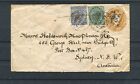India GA envelope with Mi.-No. 31+35 as additional postage - b1297