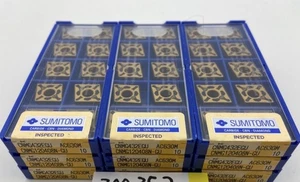 90 pcs Sumitomo Carbide inserts: CNMG120408N-GU CNMG432EGU AC630M - Picture 1 of 2