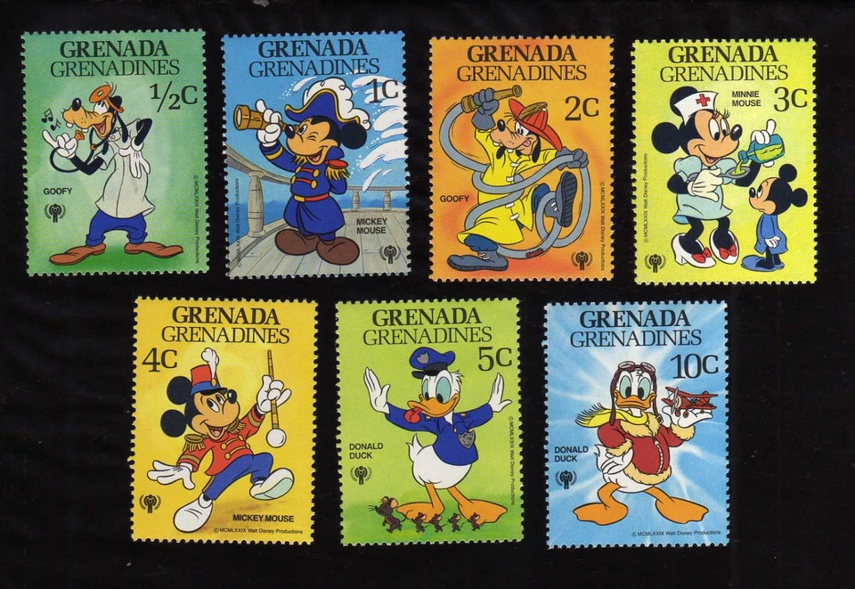 GRANADA GRANADINAS - 1979 Disney Año del Niño Foto 1 de 1