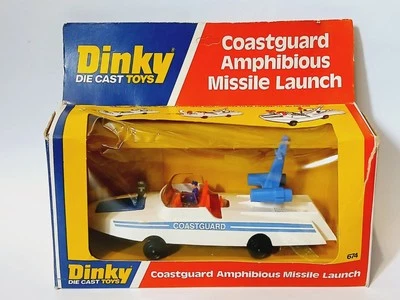 Dinky Coastguard Amphibious Missile Launch 674 Meccano Toy Diecast Boxed - Image 1 of 4