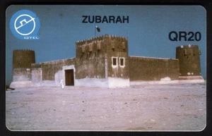 Qr20 Zubarah. Pizza Hut Restaurant Promo (QTel) Heavily USED Phone Card - Picture 1 of 2
