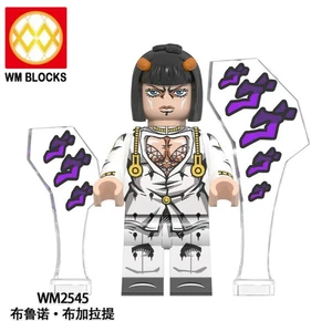 Minifigura personalizada de Bruno Bucciarati JoJo’s Bizarre Adventure de 2 pulgadas - Imagen 1 de 1