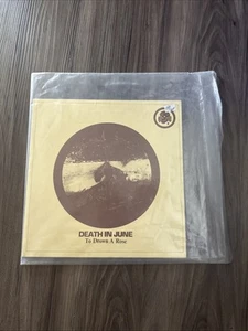 Death In June To Drown A Rose UK 10" - Picture 1 of 2