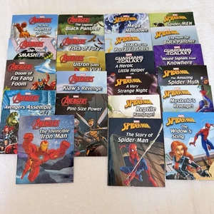 Marvel AVENGERS SPIDERMAN & AVENGERS Mini Books Autumn Publishing Lot of 22 - Picture 1 of 11