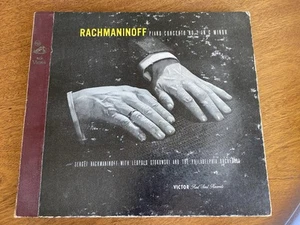 RACHMANINOFF: Concerto No. 2 C Minor RCA Victor DM-58 - 5x 78 RPM Set - Picture 1 of 5