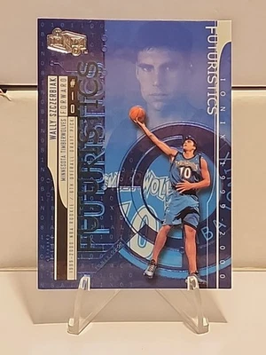 1999-00 Upper Deck Ionix - Futuristics Wally Szczerbiak #66 /3500 (RC) [L1] - Image 1 of 2