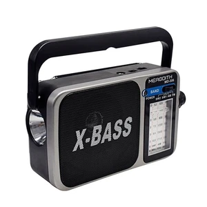 AM FM Portable Radio with Built-in Speaker & Headphone Jack | Battery or AC Powe - Bild 1 von 7